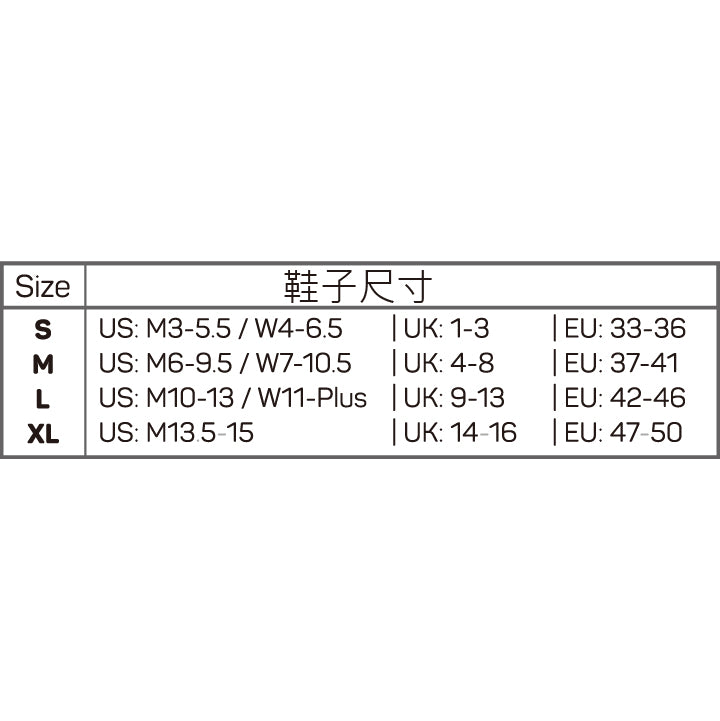 OS1st專利壓縮護具】 FS4高性能足弓襪壓縮襪(船型)_星台有限公司|Trinetics